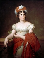 Godefroid, Marie-Éléonore - Porträt der Schriftstellerin Baronin Anne Louise Germaine de Staël (1766-1817)