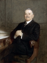 Baschet, Marcel André - Porträt von Gaston Doumergue (1863-1937)