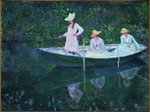 Monet, Claude - Das Boot bei Giverny (En norvégienne)