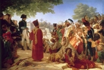 Guérin, Pierre Narcisse, Baron - Napoleon Bonaparte verzeiht den Rebellen in Kairo am 23. Oktober 1798