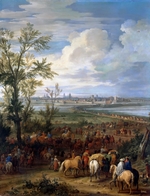 Meulen, Adam Frans, van der - Die Belagerung von Ypres, März 1678