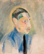 Delaunay, Robert - Porträt von Komponist Igor Strawinski (1882-1971)
