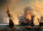 Gudin, Jean Antoine Théodore - Die Seeschlacht bei Lagos am 27. Juni 1693