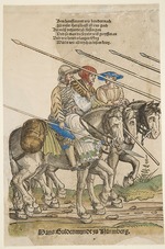 Schön, Erhard - Heereszug der Landsknechte