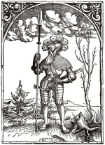 Deckinger, Hieronymus - Ritter im Kriegsharnisch