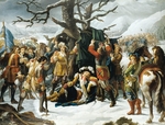 Lebel, Charles-Jacques - Maréchal de Turenne am Vorabend der Schlacht von Turckheim einschlafend