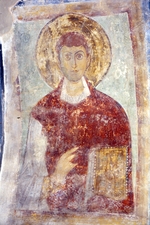 Altrussische Fresken - Der heilige Pantaleon (Panteleimon)