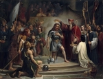 Dejuinne, François-Louis - Die Taufe Chlodwigs in der Kathedrale von Reims am 25. Dezember 496