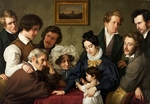 Bendemann, Eduard - Der Schadow-Kreis (Die Familie Bendemann und ihre Freunde)