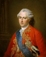 Drouais, François-Hubert - Porträt von König Ludwig XV. von Frankreich (1710-1774)