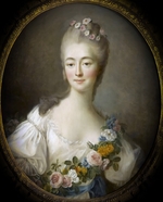 Drouais, François-Hubert - Jeanne Bécu, comtesse Du Barry (1743-1793) als Flora