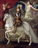 Unbekannter Künstler - Porträt des Königs Ludwig XIV. (1638–1715) als Kind