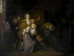 Benazech, Charles - Abschied Ludwigs XVI. von seiner Familie im Temple am 20. Januar 1793