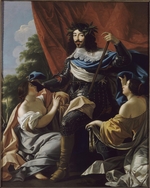 Vouet, Simon, (Schule) - Porträt von Ludwig XIII., König von Frankreich und Navarra (1601-1643)