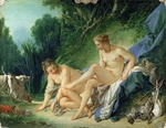 Boucher, François - Diana nach dem Bade