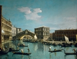 Canaletto - Die Rialtobrücke