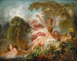 Fragonard, Jean Honoré - Badende (Les baigneuses)