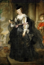 Rubens, Pieter Paul - Hélène Fourment mit einer Kutsche