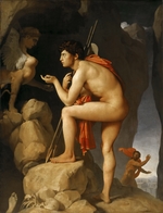 Ingres, Jean Auguste Dominique - Ödipus und die Sphinx