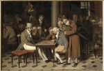 Boilly, Louis-Léopold - Interieur des Café (La partie de dames au café Lamblin au Palais-Royal)