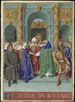 Fouquet, Jean - Mariä Verlobung mit Josef (Stundenbuch des Étienne Chevalier)