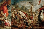 Rubens, Pieter Paul - Die Kreuzaufrichtung (Triptychon, Studie)