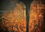 Mucha, Alfons Marie - Die Verteidigung von Sziget gegen die Türken durch Mikulas Zrinsky (Gemäldezyklus Das Slawische Epos)