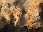 Rubens, Pieter Paul - Der Triumph der Wahrheit (Gemäldezyklus für Maria de' Medici)