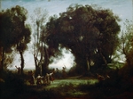 Corot, Jean-Baptiste Camille - Der Tanz der Nymphen