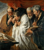 Jordaens, Jacob - Die vier Evangelisten