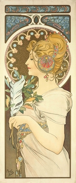 Mucha, Alfons Marie - La Plume