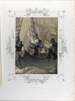 Hess, Peter von - Konstantinos Kanaris verbrennt drei turkische Linienschiffe bei Tschesme (Aus der Serie Griechenlands Befreiung)