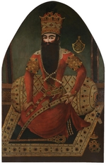 Baba, Mirza - Porträt von Fath Ali Shah (1797-1834)