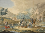 Unbekannter Künstler - Britisch-Russische Invasion in Holland 1799