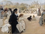 Edelfelt, Albert Gustaf Aristides - Luxemburgischer Garten, Paris