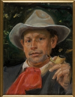 Ancher, Michael - Porträt von Martin Andersen Nexø