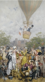 Kaemmerer, Frederik Hendrik - Ballonaufstieg