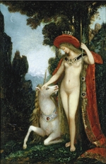 Moreau, Gustave - Das Einhorn