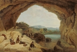 Barrón y Carrillo, Manuel - Hinterhalt einer Gruppe von Räuber in der Cueva del Gato