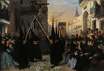 Dehodencq, Alfred - Die Prozession durch die Calle Génova