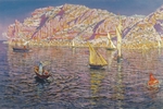 Muñoz Degraín, Antonio - Blick auf die Bucht von Palma de Mallorca