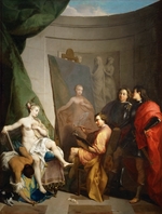 Vleughels, Nicolas - Apelles malt Campaspe