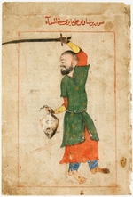 Iranischer Meister - Das Sternbild Perseus (Aus dem Buch der Fixsterne) von as-Sufi