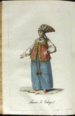 Grasset de Saint-Sauveur, Jacques - Mädchen von Kaluga in festlicher Kleidung