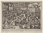 Ballieu, Pieter de - Allemode School (Der Schuster und die alte Jungfer als die Lehrer)