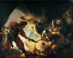 Rembrandt van Rhijn - Die Blendung Simsons