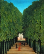 Rousseau, Henri Julien Félix - Die Allee im Park von Saint-Cloud