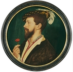 Holbein, Hans, der Jüngere - Bildnis des Simon George of Cornwall