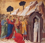 Duccio di Buoninsegna - Die Auferweckung des Lazarus