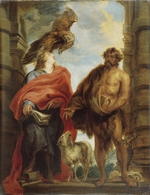 Dyck, Sir Anthonis van - Der Apostel Johannes und Johannes der Täufer